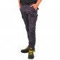 GRIS/NOIR - Pantalon de travail professionnel homme manutention chantier transport artisan