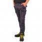 GRIS/NOIR - Pantalon de travail professionnel homme transport chantier manutention artisan