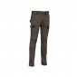 TAUPE/NOIR - Pantalon de travail professionnel homme transport chantier manutention artisan