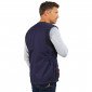 MARINE - Gilet professionnel de travail sans manches homme transport artisan logistique chantier