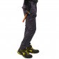 GRIS/NOIR - Pantalon de travail professionnel homme transport chantier manutention artisan