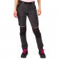 GRIS/ROSE - Pantalon de travail professionnel femme manutention chantier transport artisan