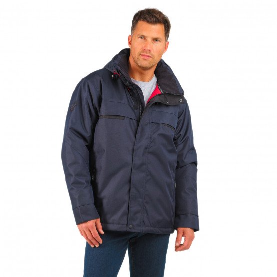 MARINE - Parka professionnel de travail homme logistique artisan manutention chantier