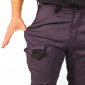 GRIS/NOIR - Pantalon de travail professionnel homme transport chantier manutention artisan