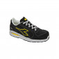NOIR - Chaussure de sécurité S3 professionnelle de travail noire en cuir EN ISO 20345 S3 mixte manutention chantier logistique a