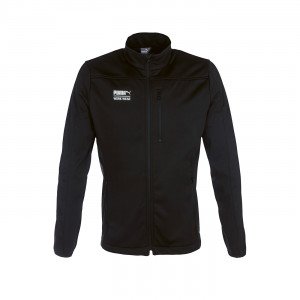 NOIR - Softshell professionnelle de travail mixte manutention artisan logistique chantier