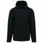 NOIR - Softshell professionnelle de travail mixte entretien auxiliaire de vie menage aide a domicile
