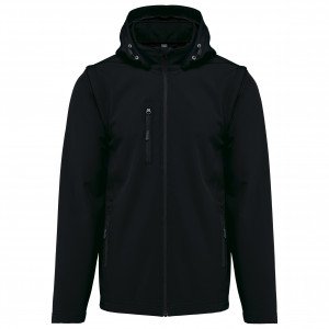 GRIS - Softshell professionnelle de travail mixte menage aide a domicile entretien auxiliaire de vie