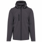 GRIS - Softshell professionnelle de travail mixte aide a domicile entretien auxiliaire de vie menage
