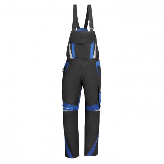 ARDOISE/BLEU - Combinaison professionnelle de travail homme artisan logistique chantier manutention