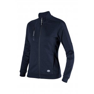 NOIR - Sweat professionnel de travail femme auxiliaire de vie artisan aide a domicile chantier