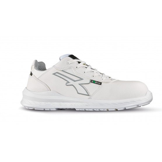 BLANC - Chaussure de cuisine de sécurité S3 professionnelle de travail blanche EN ISO 20345 S3S mixte cuisine hôtel restaurant