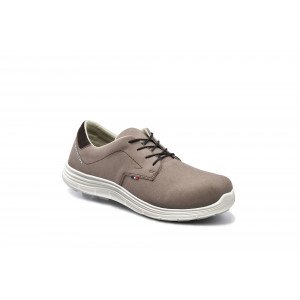 BEIGE - Chaussure de sécurité S3 professionnelle de travail noire EN ISO 20345 S3 homme manutention chantier transport artisan