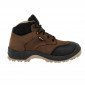 MARRON - Chaussure de sécurité S3S professionnelle de travail noire en cuir EN ISO 20345 S3S mixte logistique artisan manutentio