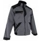 GRIS/NOIR - Veste de travail professionnelle homme transport chantier manutention artisan