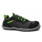 NOIR - Chaussure de sécurité S1PS professionnelle de travail noire EN ISO 20345 S1PS homme transport chantier logistique artisan