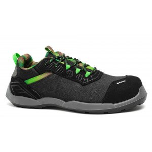 NOIR - Chaussure de sécurité S1PS professionnelle de travail noire EN ISO 20345 S1PS homme logistique artisan manutention chanti