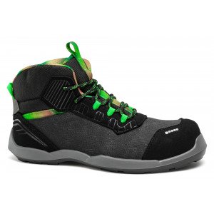 NOIR - Chaussure de sécurité S1PS professionnelle de travail noire EN ISO 20345 S1PS homme chantier logistique artisan manutenti