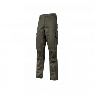 NOIR - Pantalon de travail professionnel homme logistique chantier manutention artisan