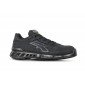 NOIR - Chaussure de sécurité S1PS professionnelle de travail noire EN ISO 20345 S1PS homme logistique manutention crèche transp