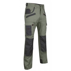 KAKI - Pantalon de travail professionnel homme manutention chantier transport artisan