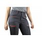 GRIS/NOIR - Pantalon de travail professionnel femme transport chantier manutention artisan