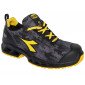 NOIR/GRIS - Chaussure de sécurité S3 professionnelle de travail noire EN ISO 20345 S3 mixte manutention artisan transport chant