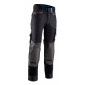 NOIR/BLEU - Pantalon de travail professionnel femme manutention artisan transport chantier