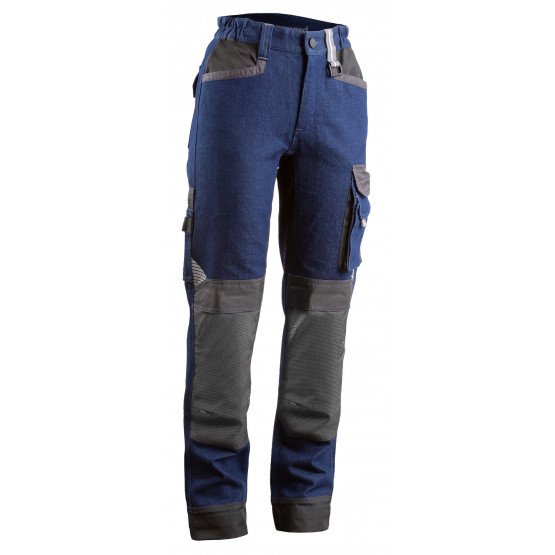 JEANS - Pantalon de travail professionnel femme logistique chantier manutention artisan