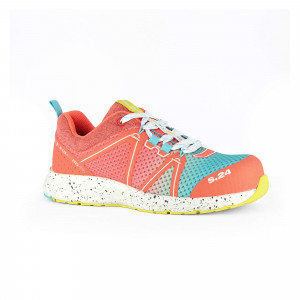 CORAIL - Basket de sécurité S1P professionnelle de travail EN ISO 20345 S1PL femme artisan entretien chantier menage