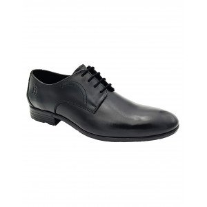NOIR - Chaussure professionnelle de travail noire en cuir ISO EN 20347 homme restaurant cuisine restauration serveur