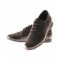 NOIR - Chaussure professionnelle de travail noire en cuir EN ISO 20347 femme restauration hôtel cuisine serveur