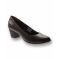 NOIR - Chaussure professionnelle de travail noire EN ISO 20347 femme cuisine hôtel restaurant serveur