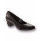 NOIR - Chaussure professionnelle de travail noire EN ISO 20347 femme cuisine hôtel restaurant serveur