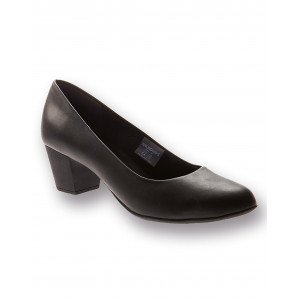 NOIR - Chaussure professionnelle de travail noire ISO EN 20347 femme cuisine restaurant hôtel serveur