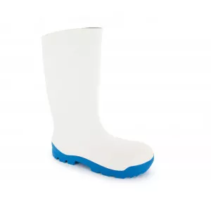 BLANC - Botte blanche de sécurité S4 professionnelle de travail blanche EN ISO 20345 S4 mixte serveur hôtel cuisine restaurant