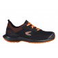 NOIR/ORANGE - Chaussure de sécurité S3S professionnelle de travail noire EN ISO 20345 S3S mixte logistique artisan manutention 