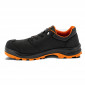 NOIR - Chaussure de sécurité SB professionnelle de travail noire en cuir EN ISO 20345 SB mixte manutention chantier transport ar