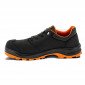 NOIR - Chaussure professionnelle de travail noire en cuir ISO EN 20345 SB mixte transport artisan logistique chantier