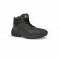 NOIR - Chaussure professionnelle de travail noire en cuir EN ISO 20347 O2 mixte internat entretien crèche menage