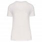 BLANC - Tee-shirt professionnel de travail à manches courtes femme auxiliaire de vie infirmier aide a domicile médical