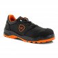 NOIR - Chaussure de sécurité SB professionnelle de travail noire en cuir EN ISO 20345 SB mixte manutention chantier transport ar