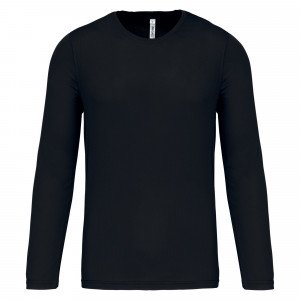 BLANC - Tee-shirt professionnel de travail à manches longues mixte aide a domicile infirmier auxiliaire de vie médical