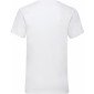 BLANC - Tee-shirt professionnel de travail à manches courtes 100% coton homme auxiliaire de vie médical aide a domicile infirmie