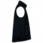 NOIR - Gilet de travail professionnel mixte manutention chantier transport artisan