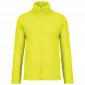 JAUNE FLUO - Veste polaire professionnelle de travail à manches longues mixte aide a domicile infirmier auxiliaire de vie médica