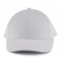 BLANC - Casquette professionnelle de travail 100% coton homme manutention chantier transport artisan