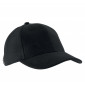 NOIR - Casquette professionnelle de travail 100% coton homme manutention chantier transport artisan