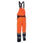 ORANGE/MARINE - Combinaison professionnelle de travail homme manutention artisan transport chantier