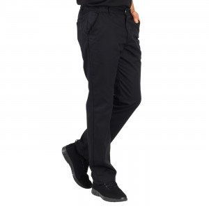 NOIR - Pantalon professionnel de travail homme hôtel médical cuisine infirmier